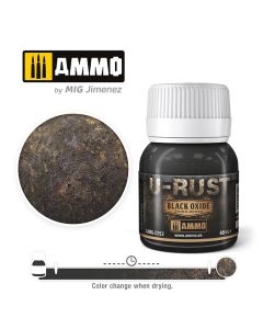  U-Rust Black Oxide Ammo By Mig - MIG2252