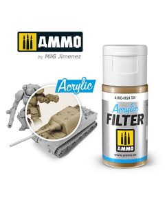 Acrylic Filter Tan 15ml Ammo By Mig - MIG824