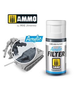 Acrylic Filter Pale Blue 15ml Ammo By Mig - MIG829