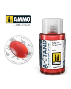 A-Stand Transparent Red Ammo By Mig - MIG2401