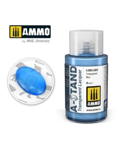 A-Stand Transparent Blue Ammo By Mig - MIG2403