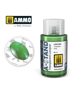 A-Stand Transparent Green Ammo By Mig - MIG2404