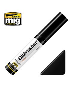 Black Oilbrusher Ammo By Mig - MIG3500