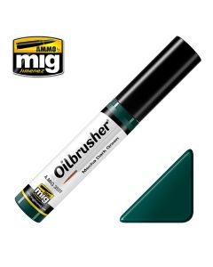 Mecha Dark Green Oilbrusher Ammo By Mig - MIG3531