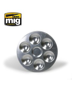 Aluminium Palette (6 Wells) Ammo By Mig - MIG8008