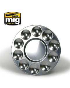 Aluminium Palette (10 Wells) Ammo By Mig - MIG8009