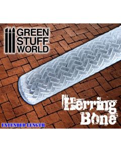 Herringbone Rolling pin - Green Stuff World