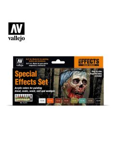 Vallejo Game Color Set - Special Effects Set (x8) 72.213