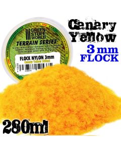 Static Grass Flock - Canary Yellow 3 mm - 280 ml - Green Stuff World
