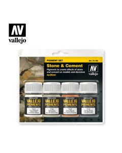 Vallejo Pigments Set Stone & Cement 73.192
