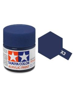 Tamiya Acrylic Mini X-3 Royal Blue Paint