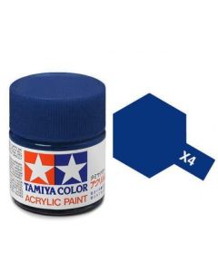 Tamiya Acrylic Mini X-4 Blue Paint