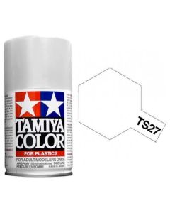 Tamiya TS-27 Matt White Acrylic Spray