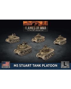 M5 Stuart Light Tank Platoon - Flames of War