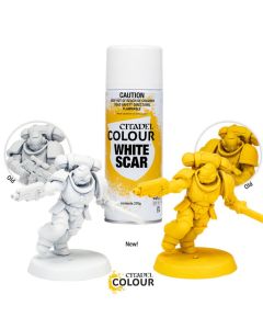 White Scar Spray Paint
