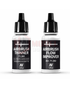 Vallejo Airbrush Thinner Flow Improver 17ml Bottle 71.261 262