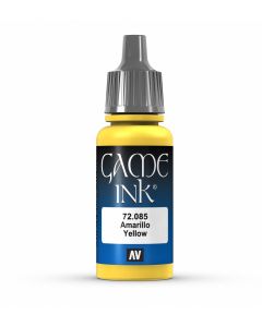 Vallejo Game Ink 17ml - Inky Yellow - 72.085