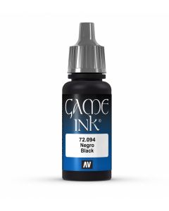 Vallejo Game Ink 17ml - Inky Black - 72.094