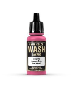 Vallejo Washes - Red 17ml - 73.206