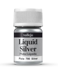 Vallejo Model Color 35ml - Silver (Alcohol Based) - 70.790