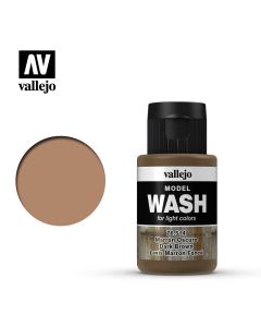 Vallejo Model Wash 35ml - Dark Brown - 76.514