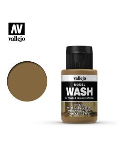 Vallejo Model Wash 35ml - Dark Khaki Green - 76.520