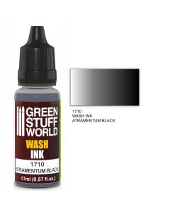 Wash Ink ATRAMENTUM BLACK 17ml - Green Stuff World-1710