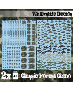 Decal sheets - CLASSIC FOREST CAMO - Green Stuff World
