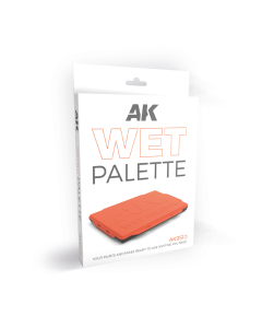 AK Interactive Wet Palette - Includes 40 sheets + 2 Foams