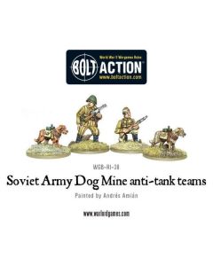 Soviet Army Dog Mine Anti-Tank Teams - Bolt Action - WGB-RI-38