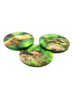 Wooded Patch Tokens - Moonstone