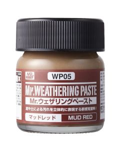 Mr Weathering Paste Mud Red 40ml Mr Hobby - WP-05
