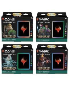MTG: Lord of the Rings: Tales of Middle-earth Commander Deck Box (4 Decks)