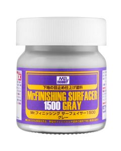 40ml Mr Finishing Surfacer 1500 Gray Mr Hobby SF-289