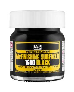 40ml Mr Finishing Surfacer 1500 Black Mr Hobby SF-288