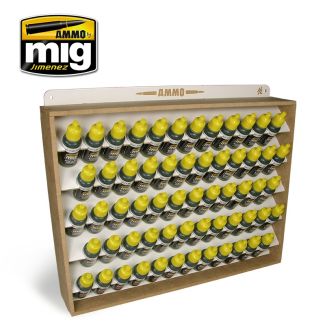 17ml Dropper Bottle Paint Rack Storage System Ammo By Mig - MIG8005