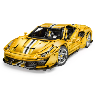 Cada Bricks Italian Yellow Supercar C61057W