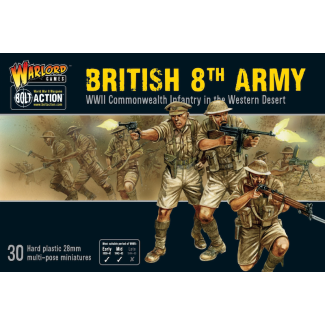 Bolt Action 8th Army Infantry  - 402011015