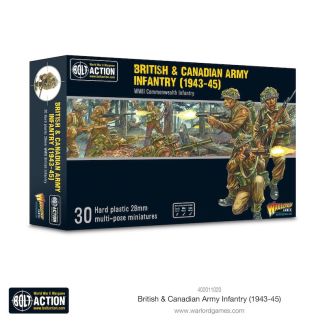 Bolt Action British & Canadian Army Infantry (1943-45) - 402011020