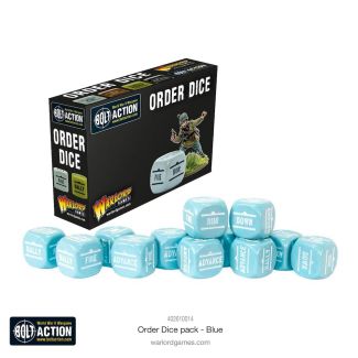 Bolt Action Bolt Action: Orders Dice Pack - Blue - 402616014