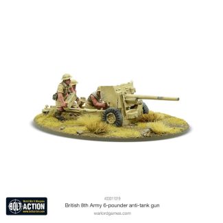 Bolt Action 8th Army 6 pounder ATG - 403011019
