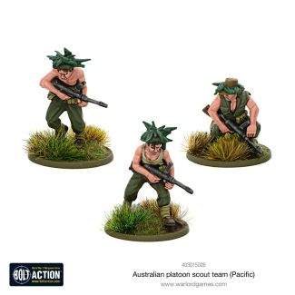 Australian platoon scout team (Pacific) - Bolt Action - 403015009