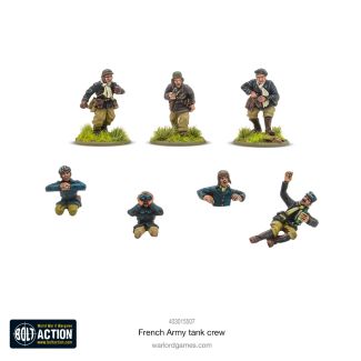 French Army Tank Crew - Bolt Action - 403015507
