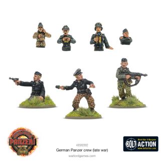 Achtung Panzer! German Panzer Crew (Late War) - 405002002