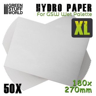 Hydro Paper XL x50 - Green Stuff World - GSW-10621