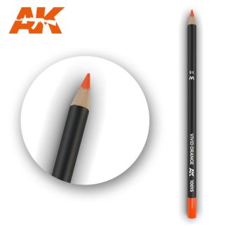 Weathering Pencil Vivid Orange AK Interactive - AK10015