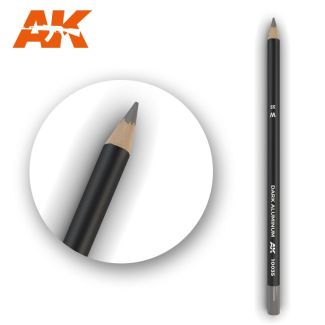 Weathering Pencil Dark Aluminum Nickel AK Interactive - AK10035