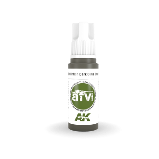 British Dark Olive Green Pfi - AK11381 - AFV Series AK Interactive