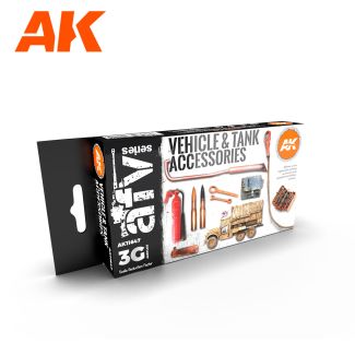 Tank Accesories 3G Paint Set - AK Interactive - AK11647