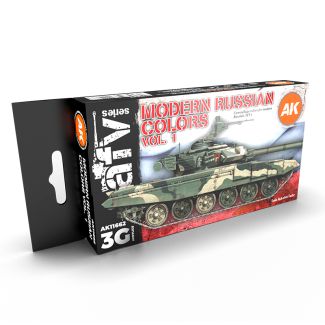 Modern Russian Colors Vol 1 3G Paint Set - AK Interactive - AK11662